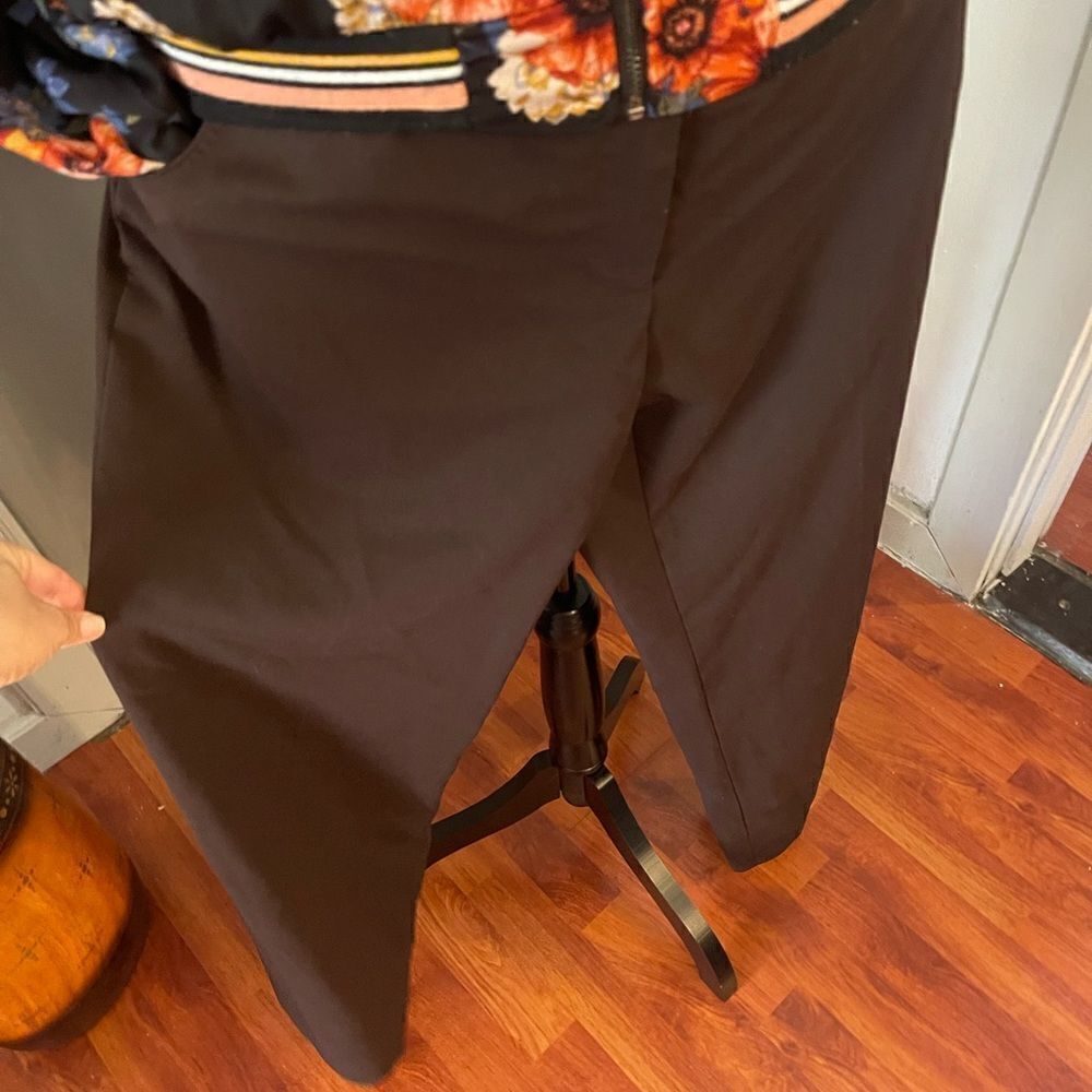 Cato brown wide leg dress pants. Size 14. 34/30 - Picture 2 of 8